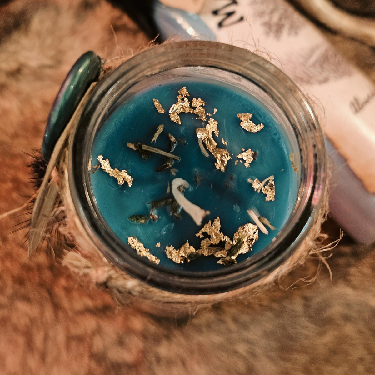 Money Drawing 7-Day Candle – Unscented Handcrafted Folk Magic for Prosperity, Abundance, & Financial Success