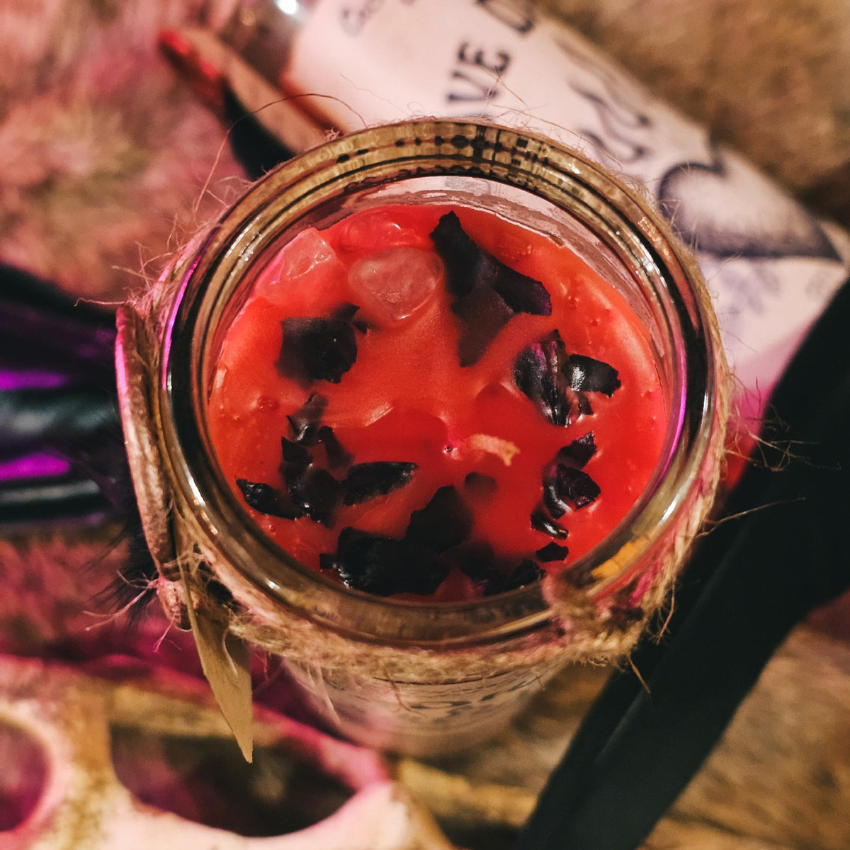 Love Drawing 7 Day Ritual Candle | Handmade for Attraction, Romance, Sweetness