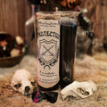 Protection 7-Day Candle – Unscented Handcrafted Folk Magic for Warding, Shielding, & Spiritual Cleansing