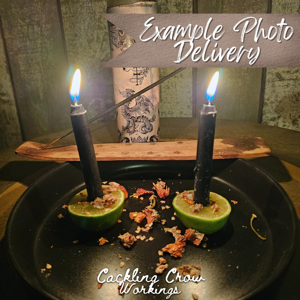 Break Them Up Candle Working