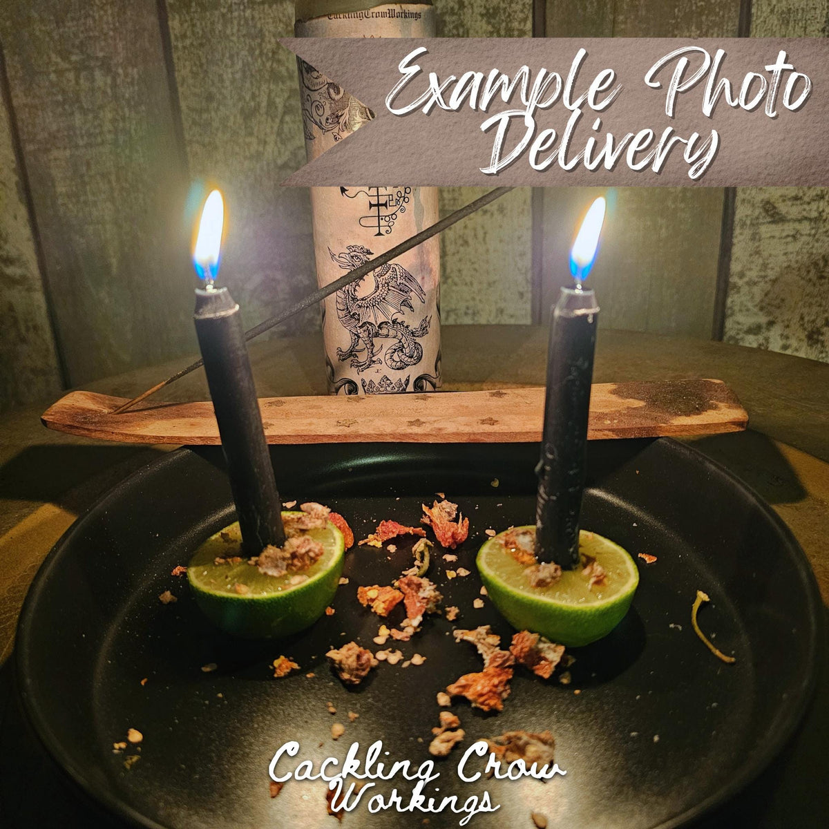 Break Them Up Candle Working